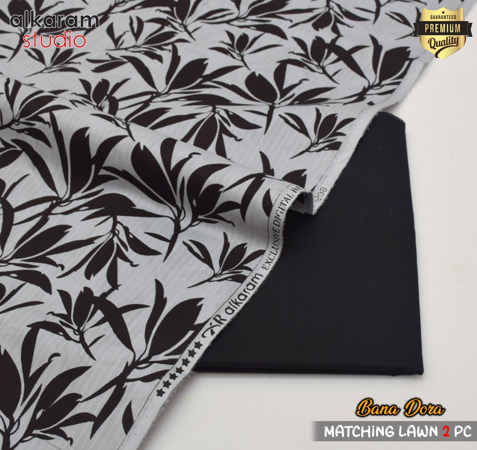 2-Pc Lawn Bana Dora – Digital Print Delight 🌿LBD 02
