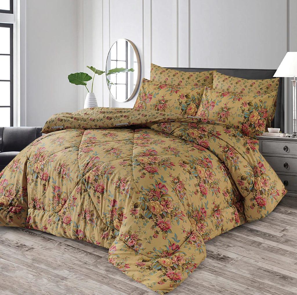 7 Pcs Comforter Set King Size Design KCC 069