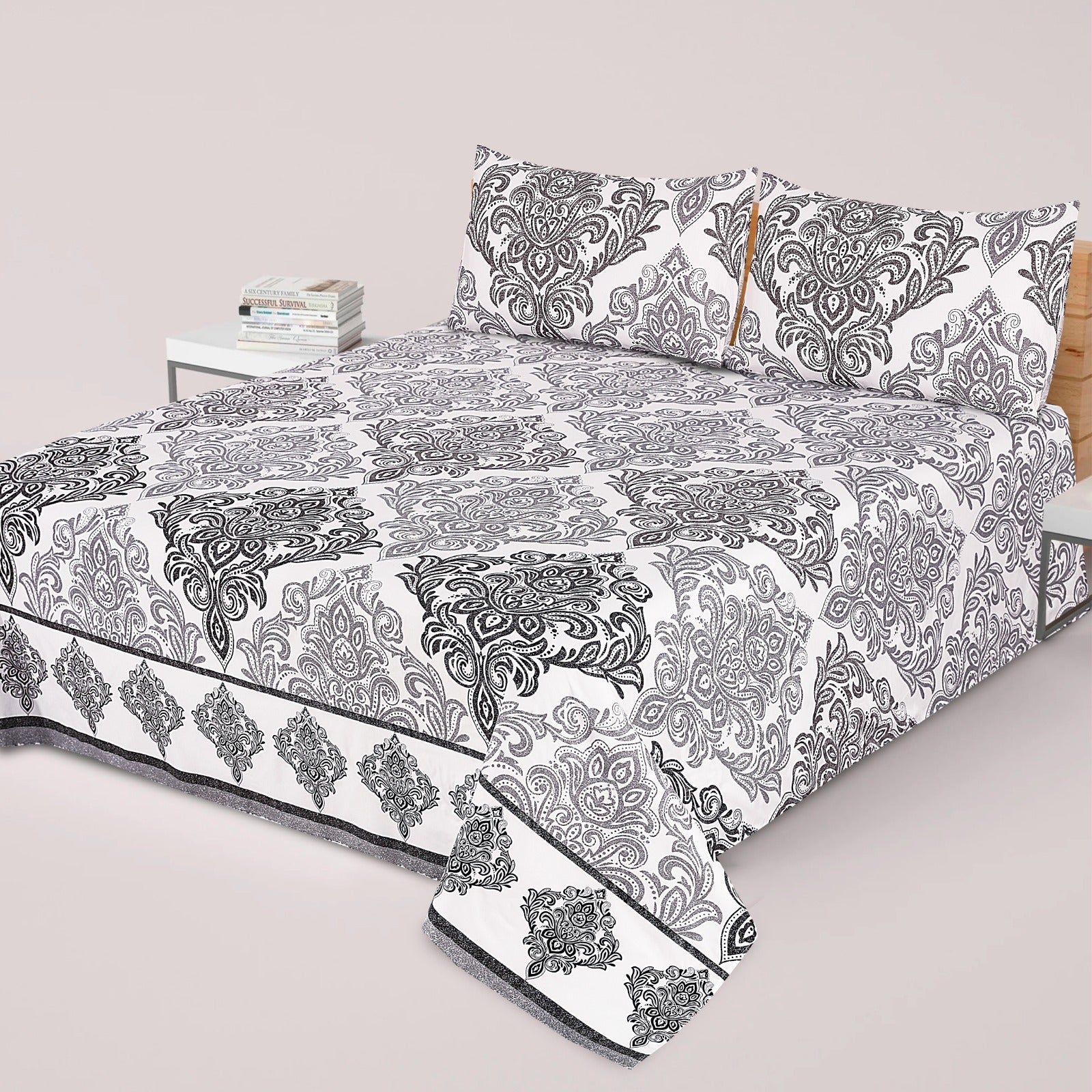 3 Pcs Bed sheet CTN 162