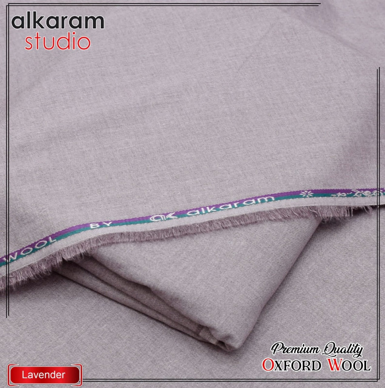 Alkaram Winter Unstitch Premium – Soft Pashmina Wool Fabric AKW 554