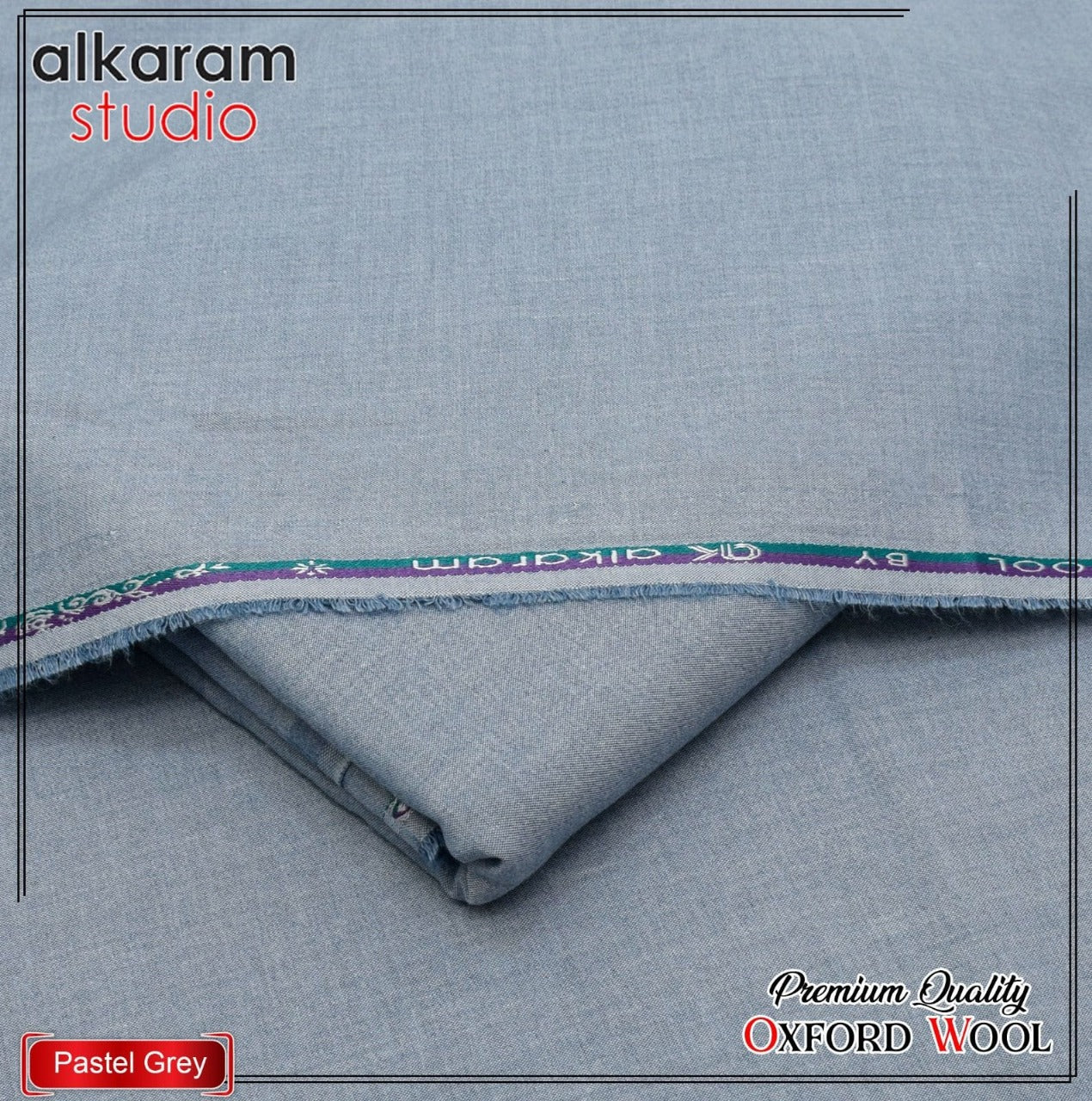Alkaram Winter Unstitch Premium – Soft Pashmina Wool Fabric AKW 550