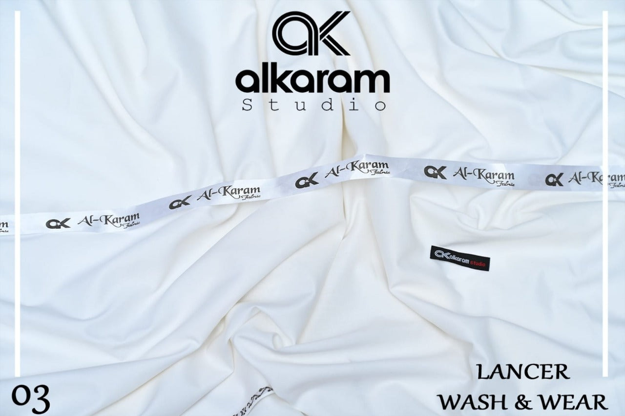 Alkaram Wsah N ware Unstitch Premium – Soft Pashmina Fabric AKW 607