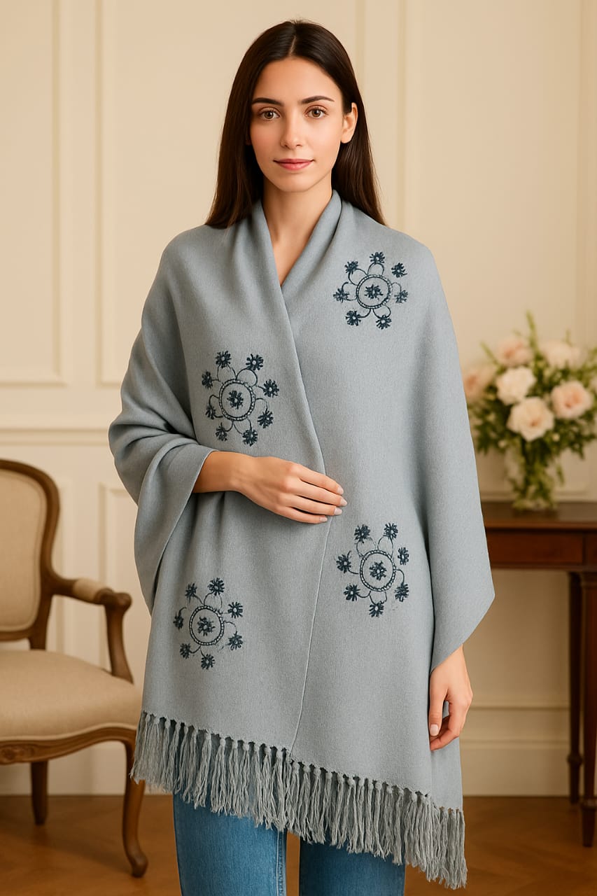 Women Warm Winter ( Print Pashmina Wool ) 0261