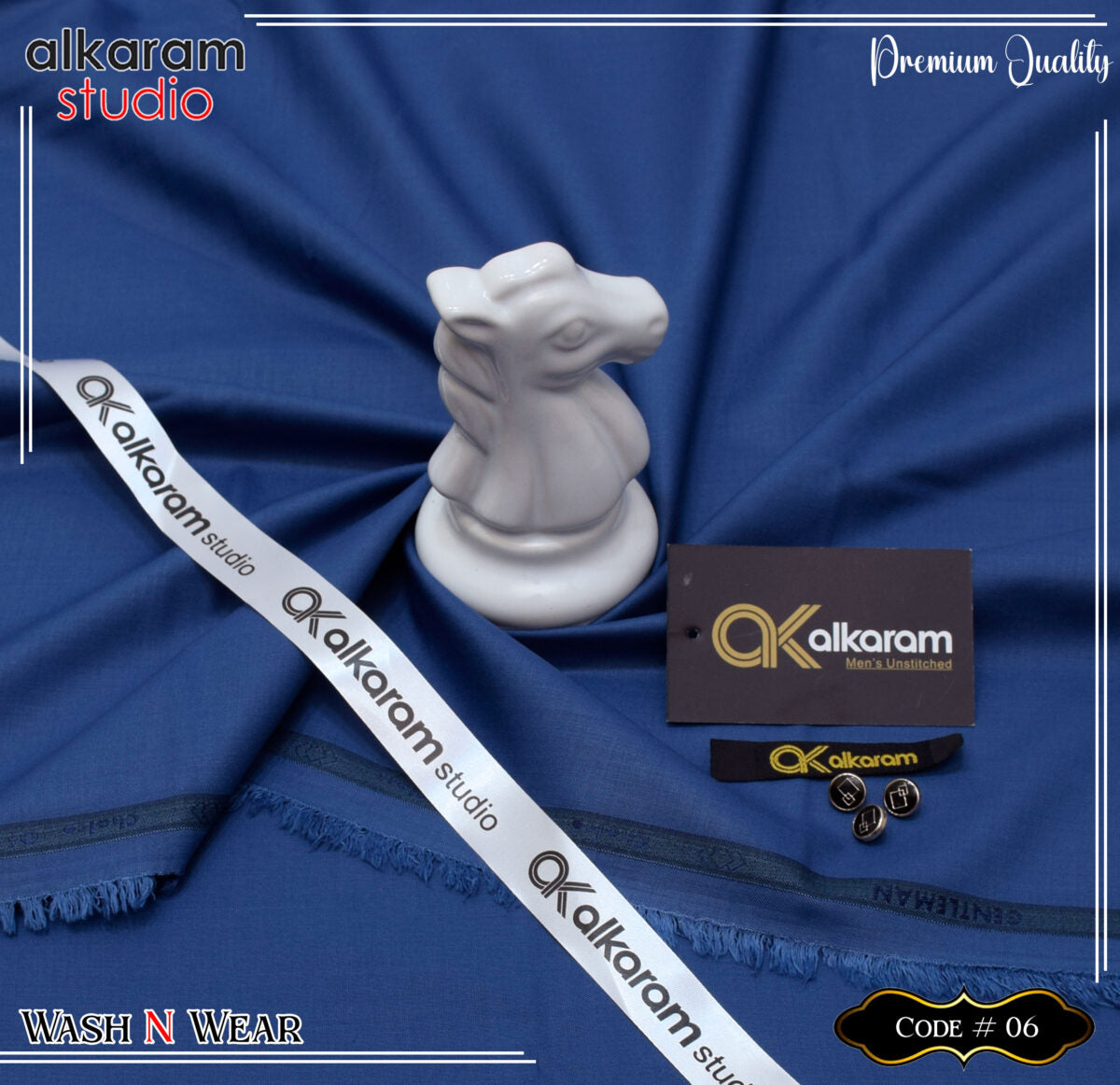 Premium Quality Men’s Wash N Wear AKS-2127