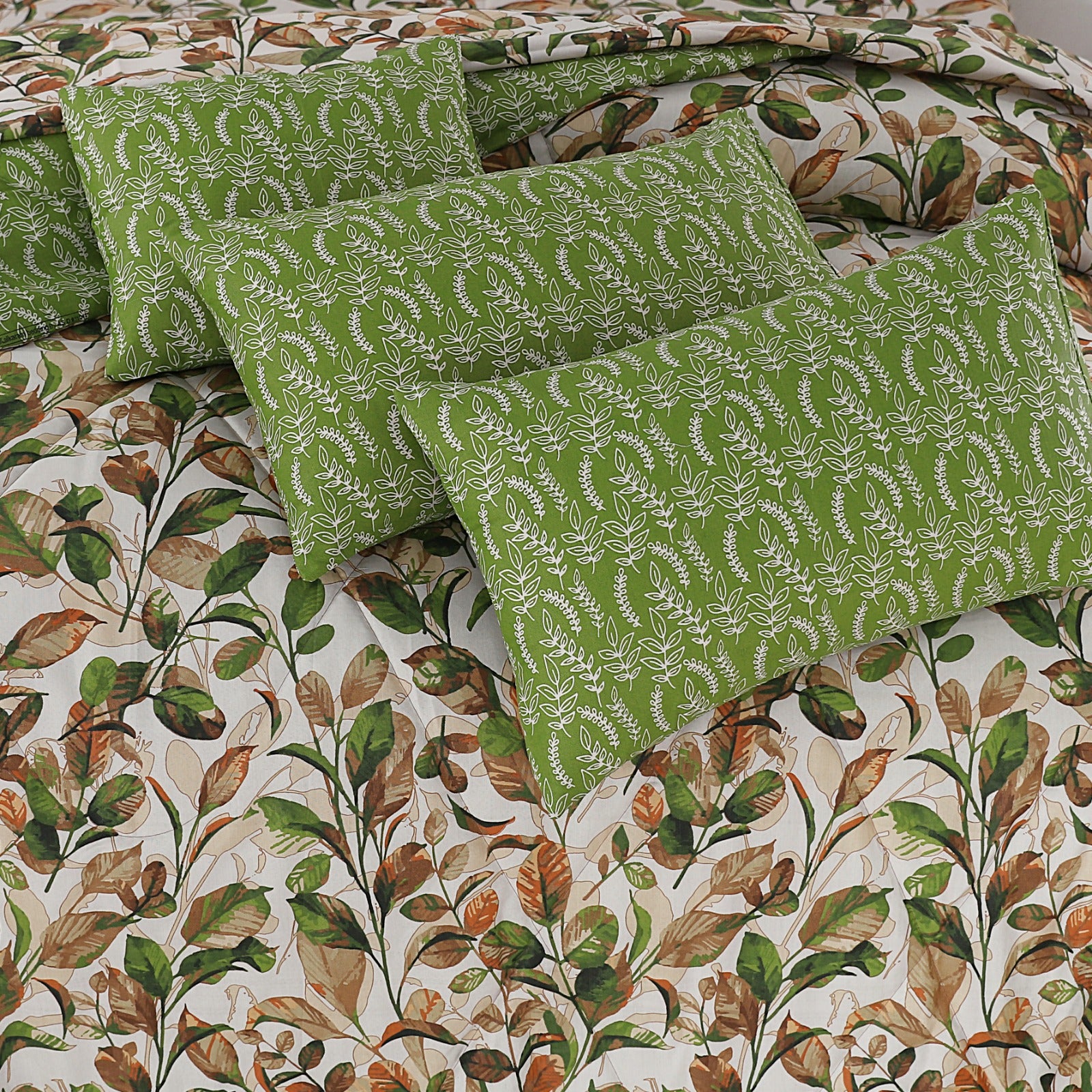 7 Pcs Comforter Set King Size Design KCC 017