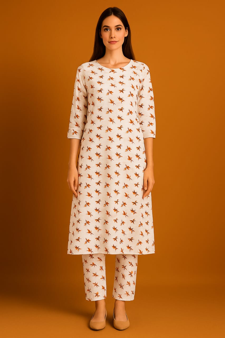 2 Pcs Unstitched Digital Print Suit AKS-070