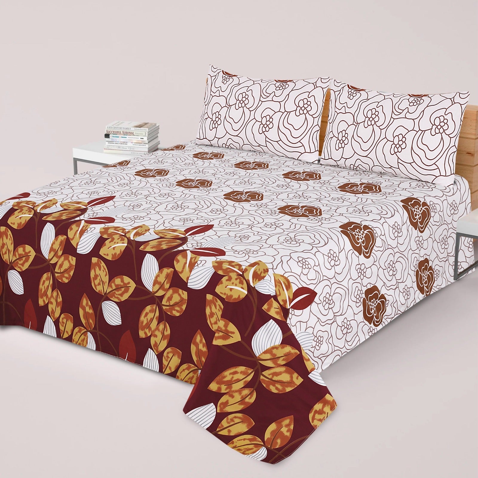 3 Pcs Bed sheet CTN 163