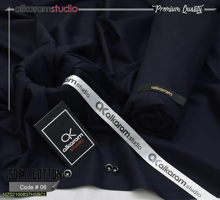 Alkaram  Unstitch Premium – Soft cotton Pashmina Fabric AKW 541