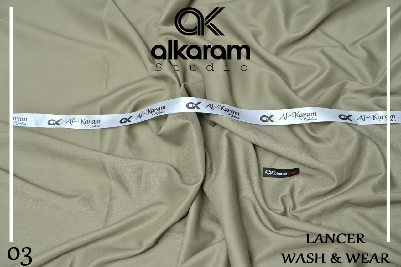 Alkaram Wsah N ware Unstitch Premium – Soft Pashmina Fabric AKW 604