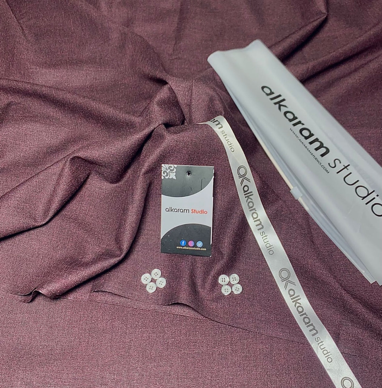 Alkaram Winter Unstitch Premium – Soft Pashmina Wool Fabric AKW 567