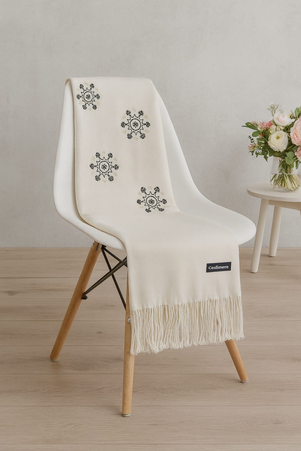 Women Warm Winter ( Print Pashmina Wool ) 0257