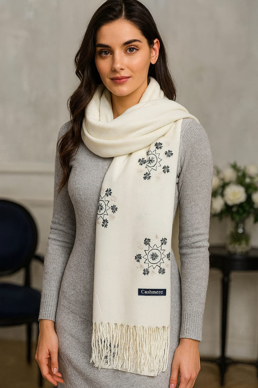 Women Warm Winter ( Print Pashmina Wool ) 0265